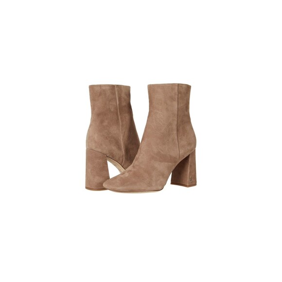 Sam Edelman Women's Codie Booties Size 6.5M Praline Suede - Picture 1 of 9